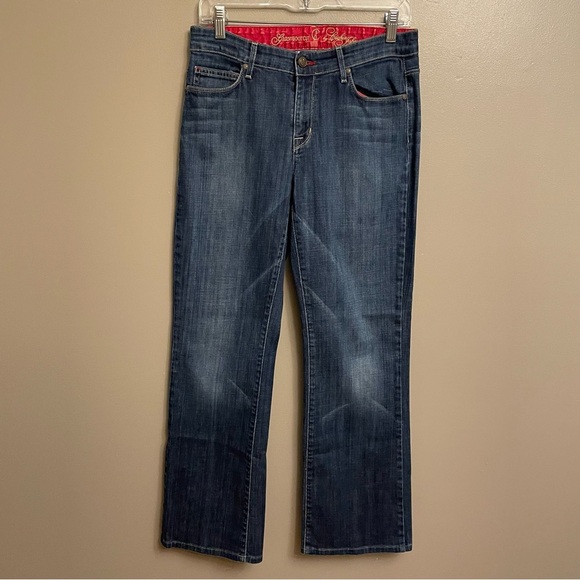 Grace bootcut by Cookie Johnson - size 28 denim jeans Made in USA - Picture 1 of 15